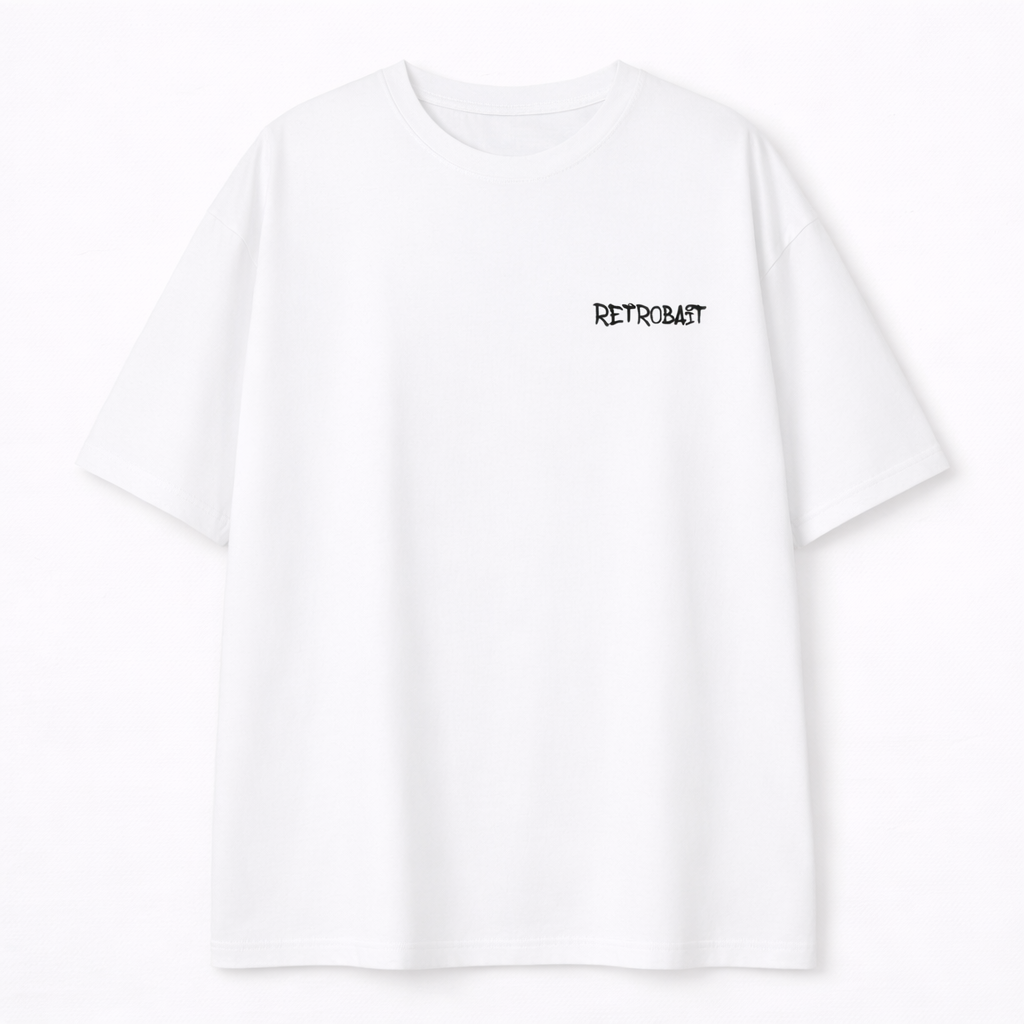 Retrobait White Tee